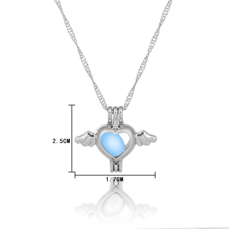 Glow‑in‑the‑Dark Angel Wing Necklace What Else You Got?