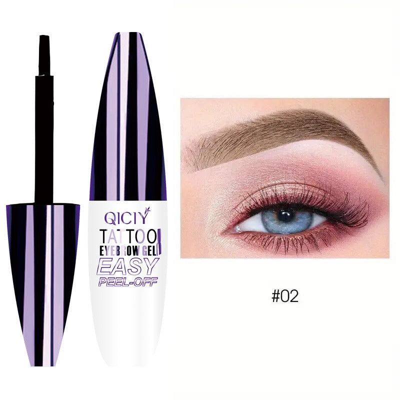 Tattoo Easy Peel Off Eyebrow Gel Cream Types Long-Lasting Smudge-Proof Sweat Resistant Waterproof Cosmetics What Else You Got?