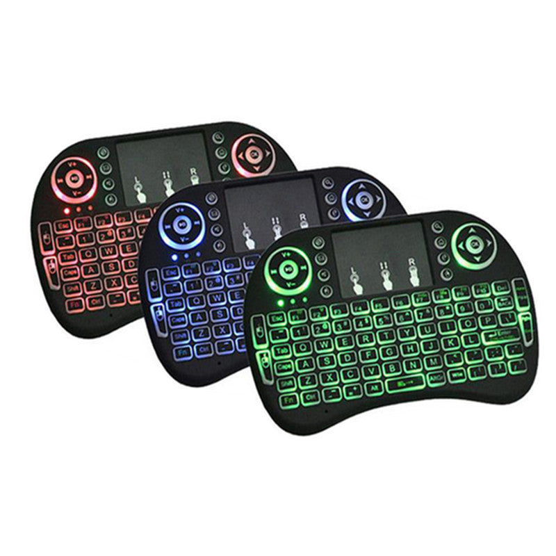 H9 Wireless Backlit Colorful Touch Remote Control Keyboard What Else You Got?