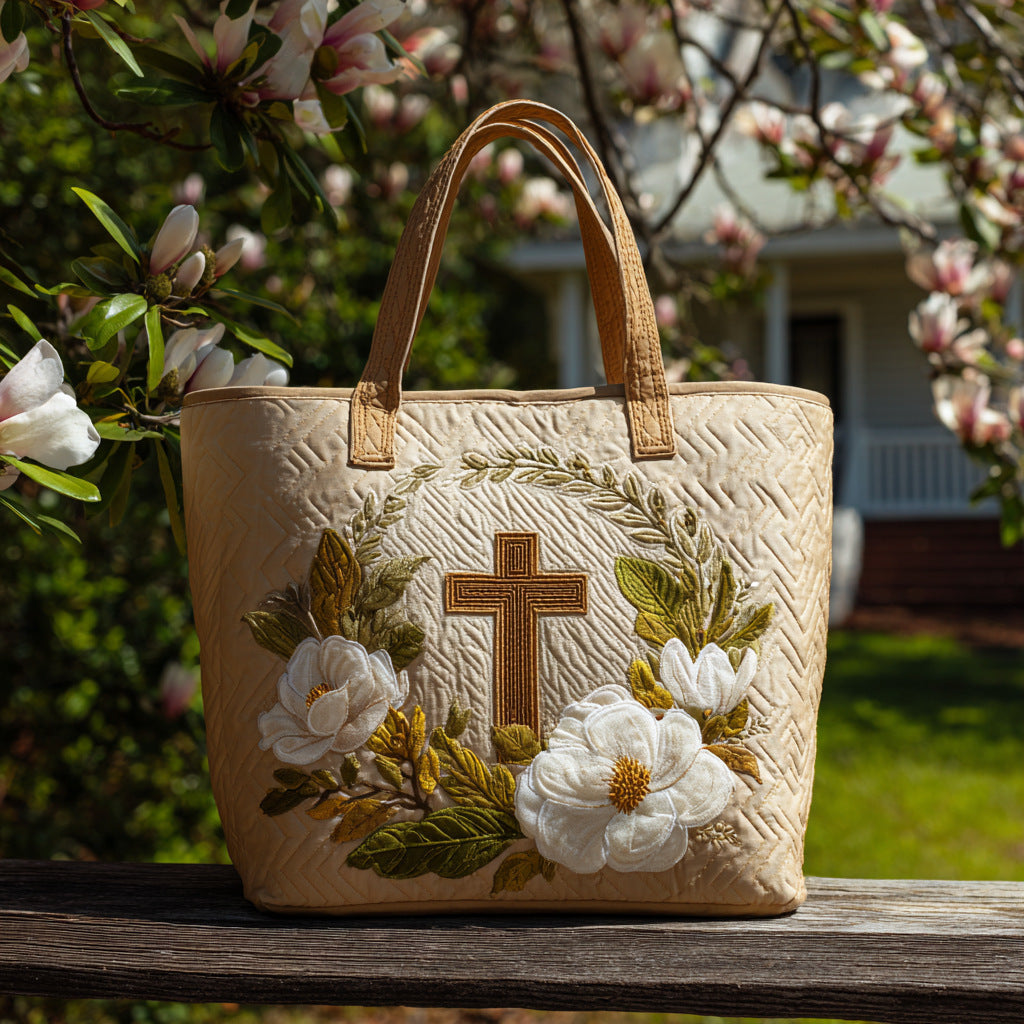 New Digital-print Tote Bag With A Personalized Floral Design In Canvas What Else You Got?