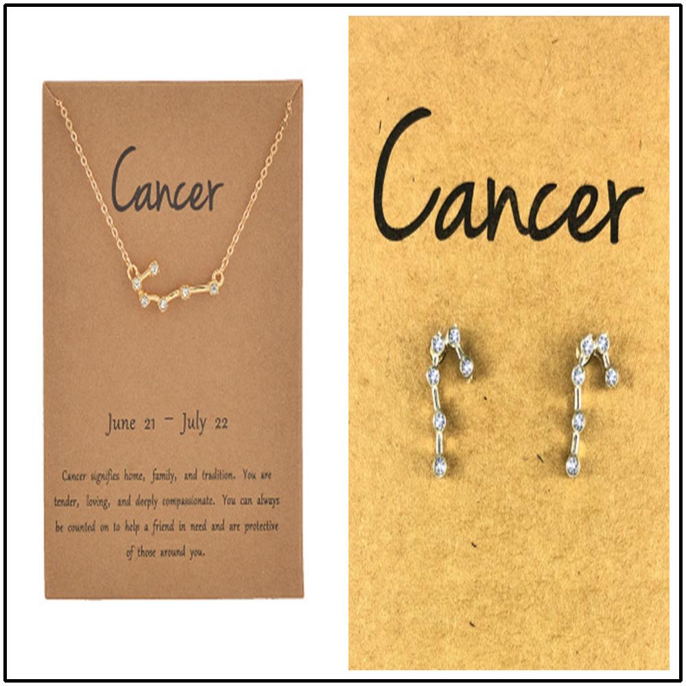 New Diamond Zodiac Bracelet and Earring Set What Else You Got?