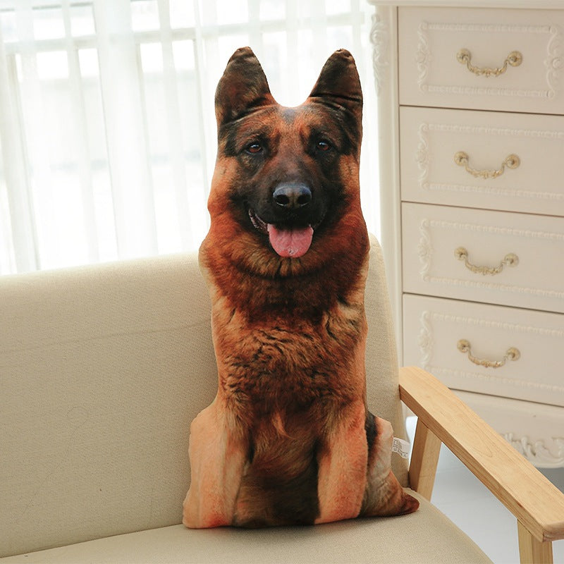 Funny 3D Dog Print Throw Pillow Creative Cushion Cute Plush Doll Gift Home Decor What Else You Got?
