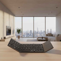 Foldable Bluetooth Keyboard for Phone, Tablet & Laptop – Portable Wireless Keyboard for Travel