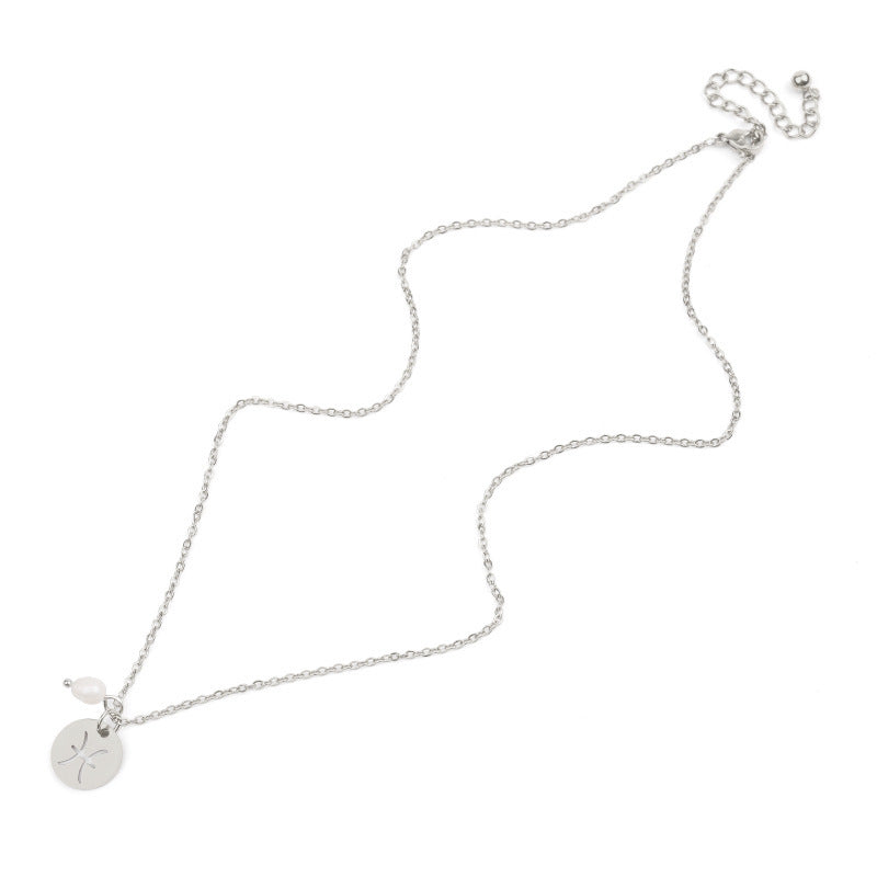 Stainless steel Zodiac Necklace What Else You Got?