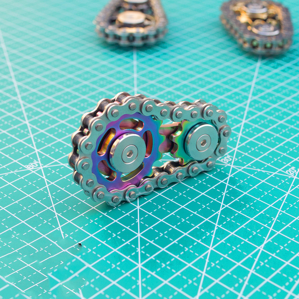 Chain Tooth Flywheel Gyro – Stainless Steel Fidget Spinner What Else You Got?