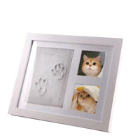 Paw Print Memories: Commemorative Pet Photo Frame Set
