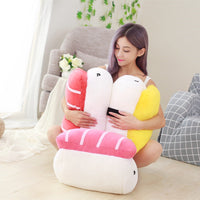 Adorable Sushi Rice Plush Pillow – Kawaii Food Decor & Gift for Anime & Foodie Lovers | 3 Colors