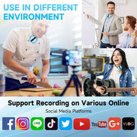 Crystal-Clear Wireless Mic for iPhone & iPad – Studio Sound for Vlogs, Podcasts & Videos