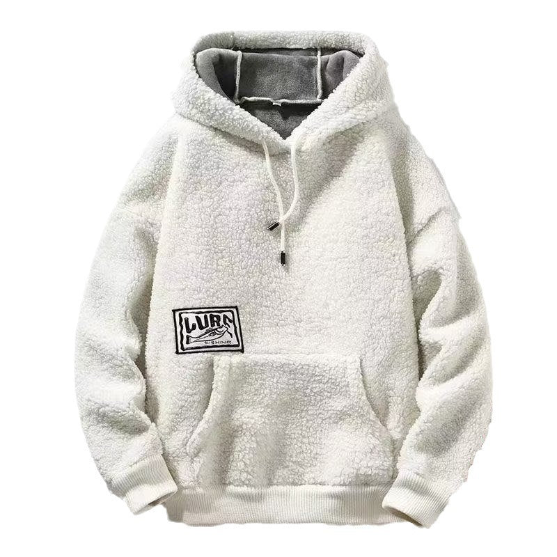 Thick Autumn And Winter Cashmere Hoodie Men What Else You Got?