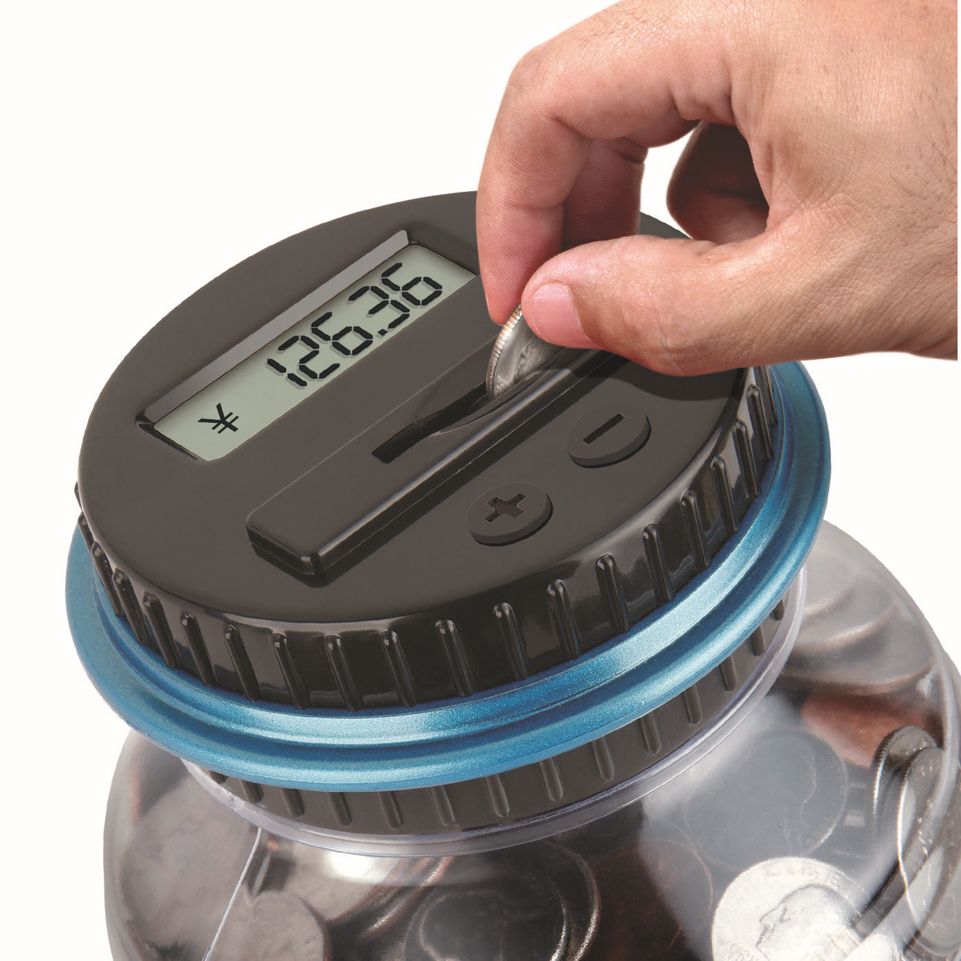 Digital Coin Counting Money Jar – LCD Display Piggy Bank for Kids & Adults What Else You Got?