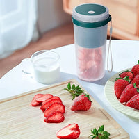 Portable Blender USB Rechargeable - Personal Smoothie & Juice Cup for Travel, Gym, Office