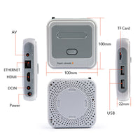 Ultimate Portable HD Wireless Game Emulator Arcade Host - Play Thousands of Games in 4K!