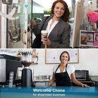 Wireless Door Chime & Entry Alert System – 5 Modes, 918ft Range, No WiFi Required