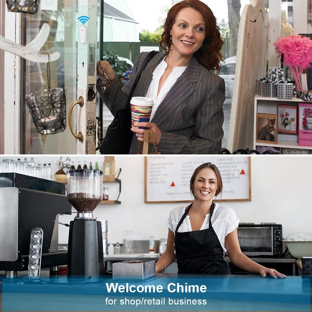 Wireless Door Sensor Chime & Alarm – Long-Range Entry Alert System What Else You Got?