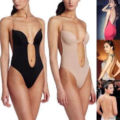 Elegant Backless Body Shaper Bra for Summer Evening Dresses - Comfortable & Supportive