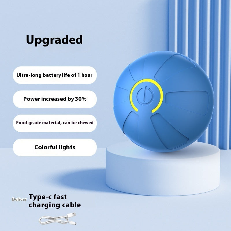 Pets Electric Jumping Ball Automatic Dog-teasing Luminous Pet Products Pets Dogs Training Products Ball Toys For Dogs Resistance What Else You Got?