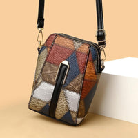 Trendy Irregular Blue PU Shoulder Bag – Lightweight Daily Carry for Women & Men