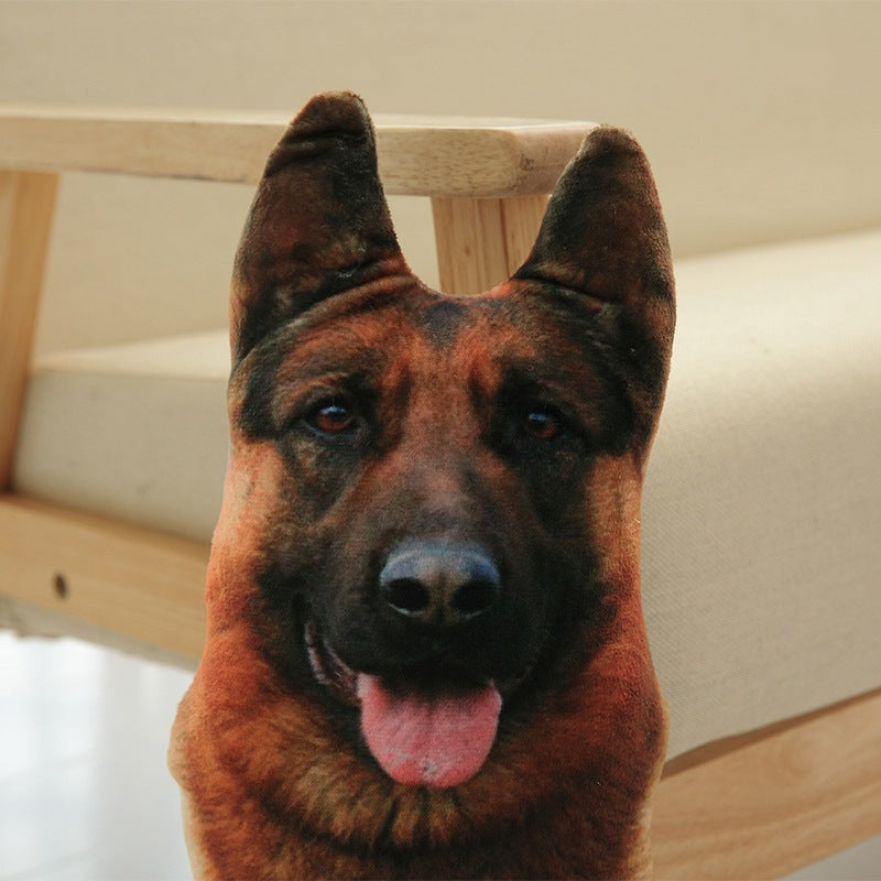 Funny 3D Dog Print Throw Pillow Creative Cushion Cute Plush Doll Gift Home Decor What Else You Got?