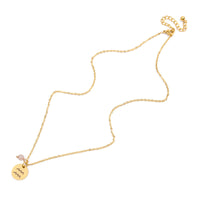 Zodiac Constellation Necklace - Stainless Steel Star Sign Jewelry for Women