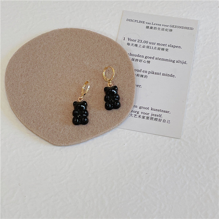 South Korea Colorful Candy Bear Earrings – What Else You Got?