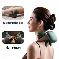 Healing Kneads™ 4D Wireless Neck & Shoulder Massager with Soothing Heat – Ultimate Pain Relief & Gift of Comfort