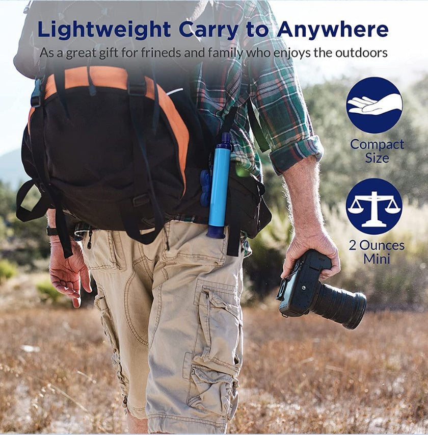 Water Filters Straw Hiking Camping Outdoor Travel Personal Emergency Survival Tools Summer Life Straw What Else You Got?