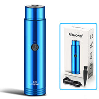 Travel-Friendly Mini Rotary Shaver – USB Rechargeable Cordless for Smooth Cuts Anywhere