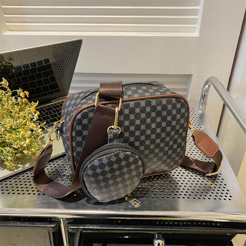 Vintage Plaid Crossbody Set What Else You Got?