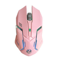 Silent Wireless Gaming Mouse – 6 Buttons | 1600 DPI | Bluetooth & 2.4G | Ergonomic Design