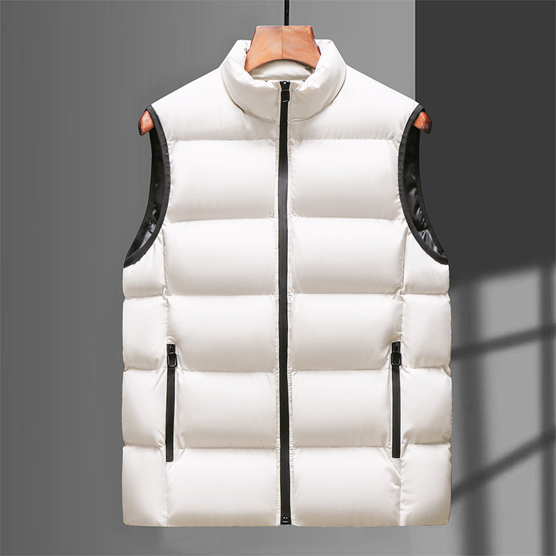 Men's Thickened Casual All-Match Vest Outerwear Cotton Waistcoat What Else You Got?