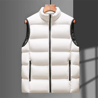Men's Premium Thickened Casual Vest - All-Season Cotton Waistcoat for Everyday Wear