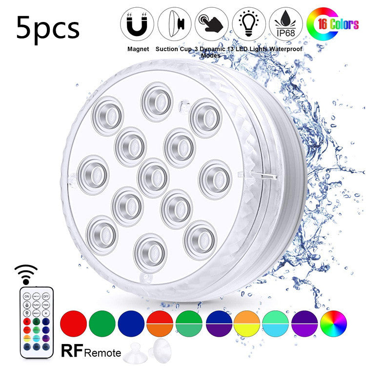 Led Beads Submersible Light Waterproof Underwater Lamp For Garden Swimming Pool Fountain Spa Party Bathroom Remote Control What Else You Got?