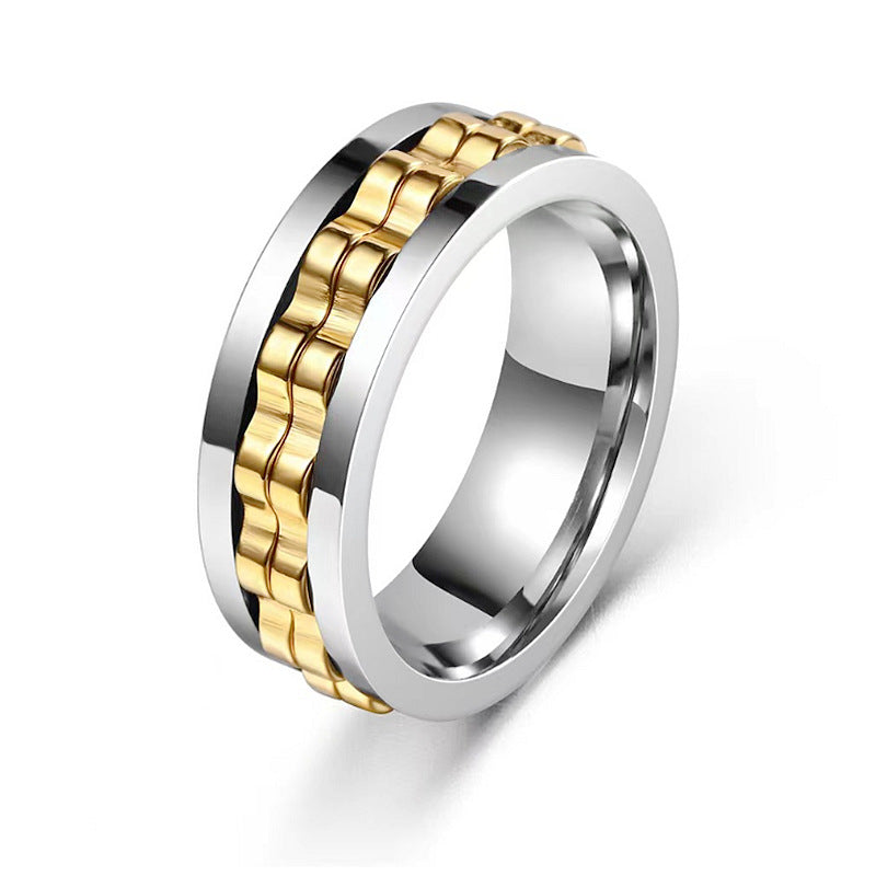 Unisex Titanium Steel Ring – Seiko‑Crafted High‑Polish Band in Multiple Colors What Else You Got?