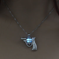 Glow-in-the-Dark Multicolor Necklace – Luminous Pendant Jewelry