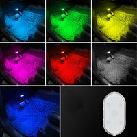 USB Rechargeable Touch Sensing Car Reading Light - 4 Bright LED Beads - 2H Runtime - Perfect for Nighttime Bible Study