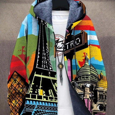 Cozy Winter Windproof Jacket with Plush Lining - Stylish & Warm