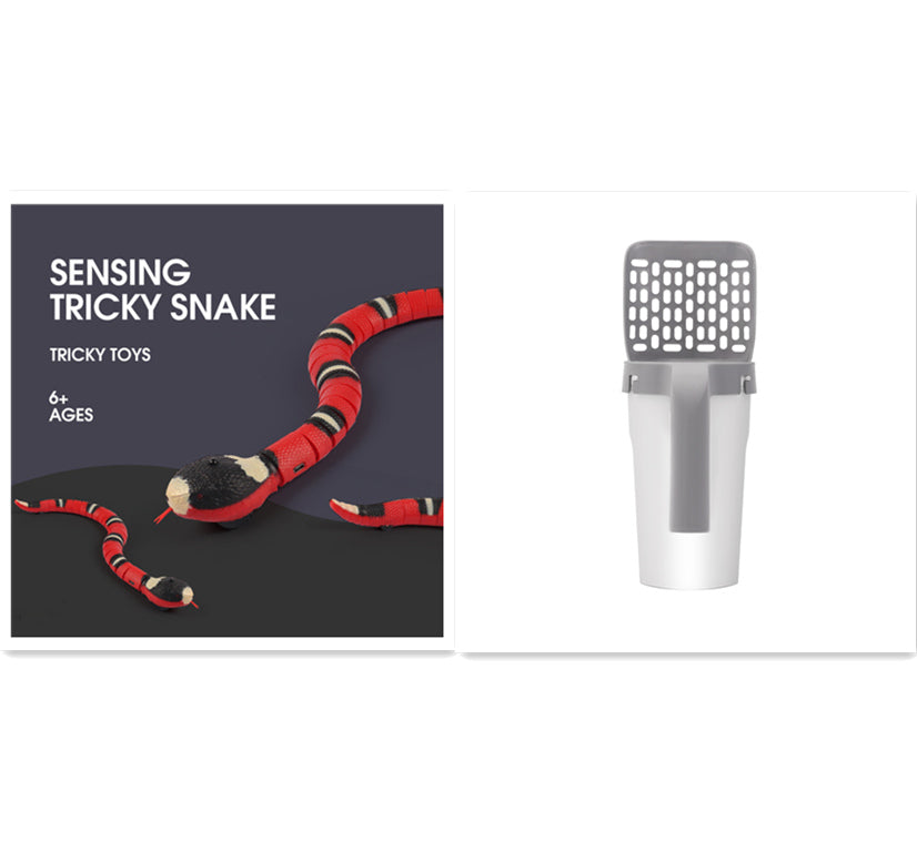 Smart Sensor Snake Toy – Motion-Activated Interactive Prank Snake with Obstacle Avoidance What Else You Got?