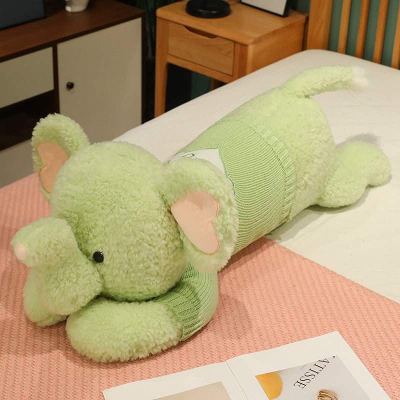 Large Sweater Lying Elephant Throw Pillow Plush Toy Doll What Else You Got?