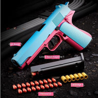 Christian Kids' Automatic Shell Toy Gun - Fun & Safe Play for Boys & Girls