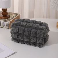 Plush Pencil Case – Soft Korean-Style Stationery Pouch for Students & Artists
