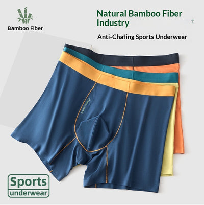 Men's Bamboo Fiber Athletic Underwear – Seamless Breathable