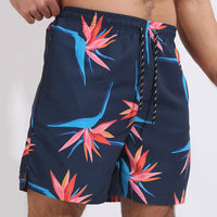 Men's Waterproof Sports Beach Shorts - 30 Trendy Prints, Quick-Dry & Loose Fit for Workouts & Beach Days