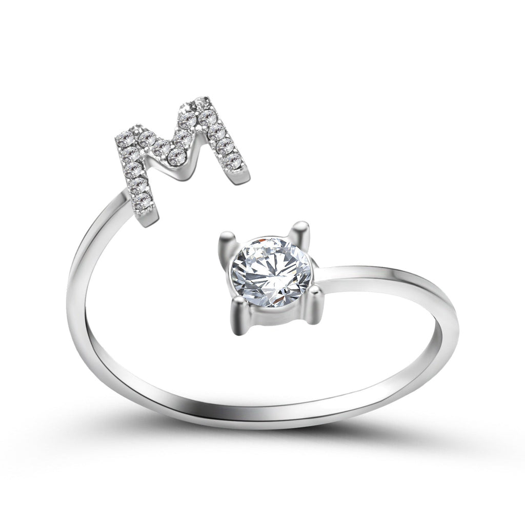 New Design Adjustable 26 Initial Letter Ring Fashion Jewelry For Women Simple Elegant Jewelry What Else You Got?
