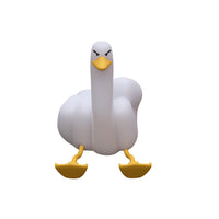 Middle Finger Duck LED Night Light – Funny Rechargeable Dimmable Desk Lamp for Humor Lovers