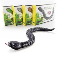 Realistic RC Rattlesnake Prank Toy – Slithering Remote Control Snake for Ultimate Chaos & Laughs