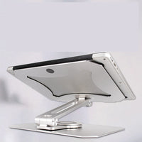 Premium 360° Rotating Laptop Stand - Sturdy Aluminum Stand for 11-17.3