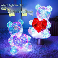 Radiant Glow Bear - Luminous Plush Gift for Birthday & Special Occasions