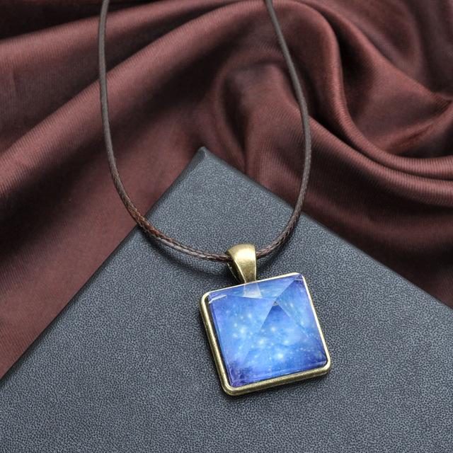 Glow‑in‑the‑Dark Pyramid Necklace What Else You Got?