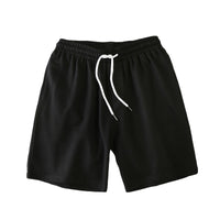 Mens Solid-Color Sports And Leisure Shorts
