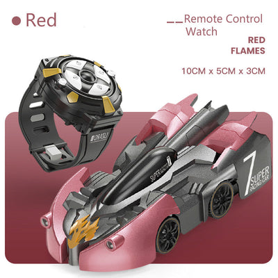 Wall-Climbing RC Car with Gesture Remote – USB Rechargeable STEM Toy for Kids 7+